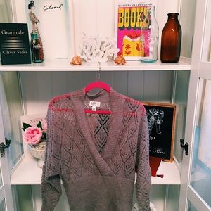 Ann Taylor Wrap Sweater